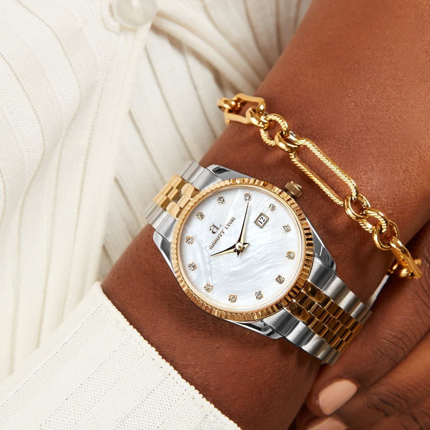 Silver Ladies Dress Watches Constance | 36mm, Pearl/Silver Silver Ladies Dress Watches Constance | 36mm, Pearl/Silver