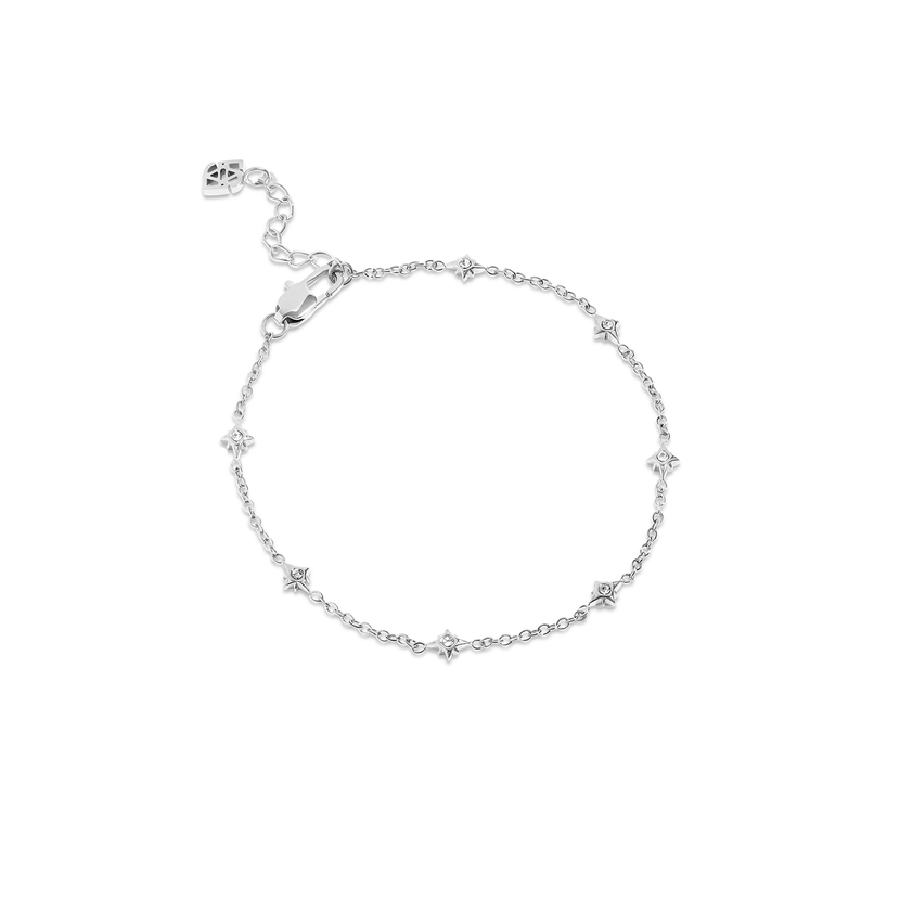 Written In The Stars Chain Bracelet (Silver)