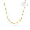 Fixed Charm Necklace (Gold)