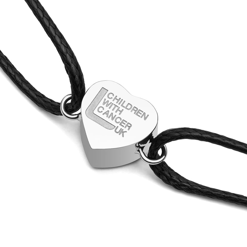 Children With Cancer UK Charms for Charity Bracelet (Silver)