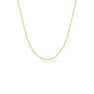 Figaro Chain Necklace (Gold)