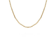 Layering Box Chain Necklace (Gold)
