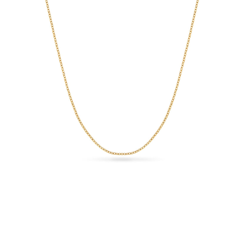 Layering Fine Chain Necklace (Gold)