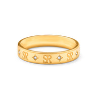 Own Way Monogram Ring (Gold)