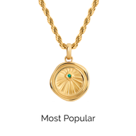 Layering Small Rope Chain Necklace (Gold)