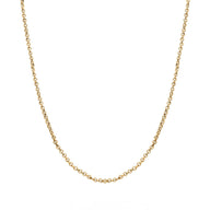 Layering Box Chain Necklace (Gold)