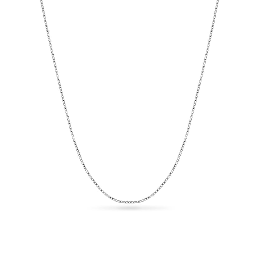 Fine Chain Necklace (Silver)