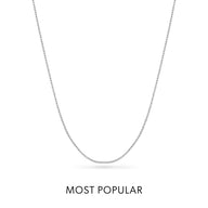 Fine Chain Necklace (Silver)