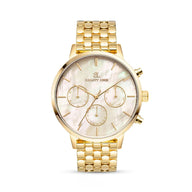 Pearl Link Nueva 40 Watch - Gold