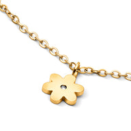 Flower Bracelet (Gold) - Worth £49