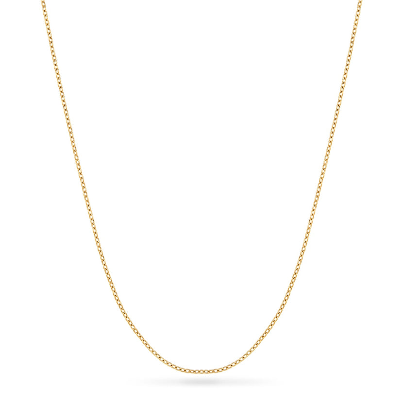 Figaro Chain Necklace (Gold)