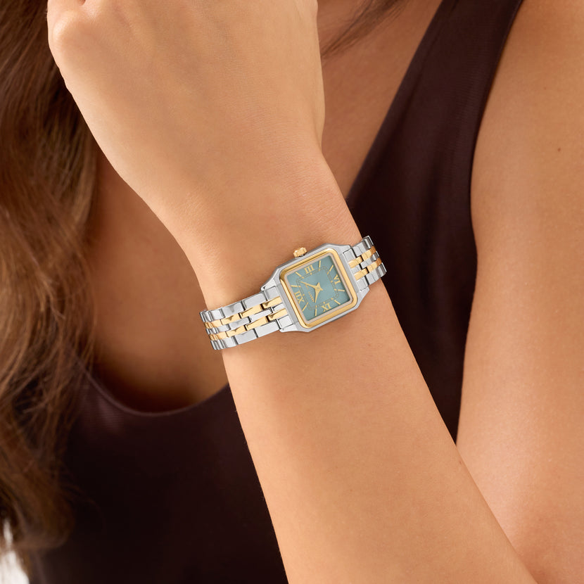 Sage Green Essence 23 Watch (Gold/Silver)