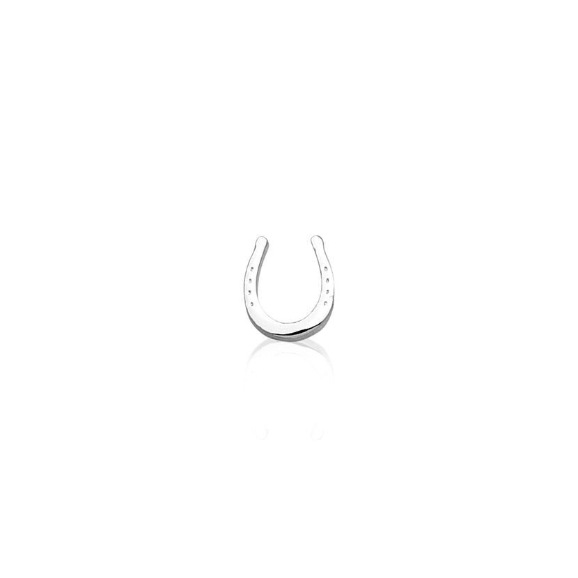 Made Mine Charms - Horseshoe Charm (Silver)