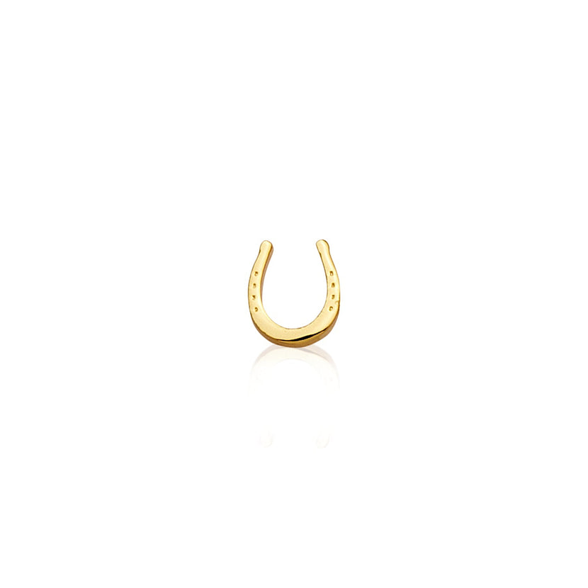 Made Mine Charms - Horseshoe Charm (Gold)
