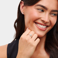 Moon and Back Moon Ring (Silver)