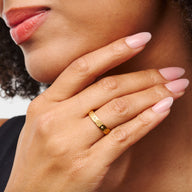 Own Way Monogram Ring (Gold)