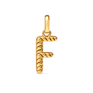 Entwine Initial Pendant (Gold)