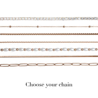 Mini Signature Name Bracelet (Rose Gold)