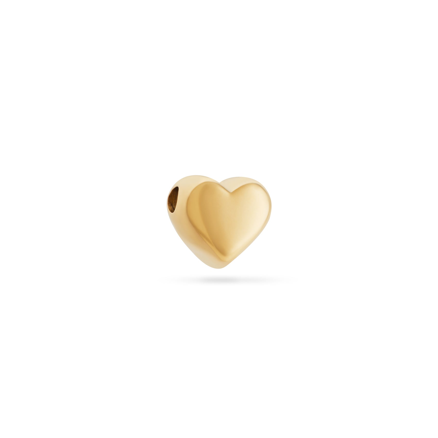 Ivory and Gold Bubble Heart Bracelet