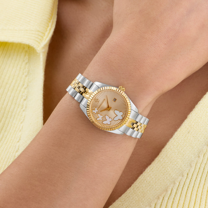 Butterfly Belgravia 30 Watch (Two Tone)