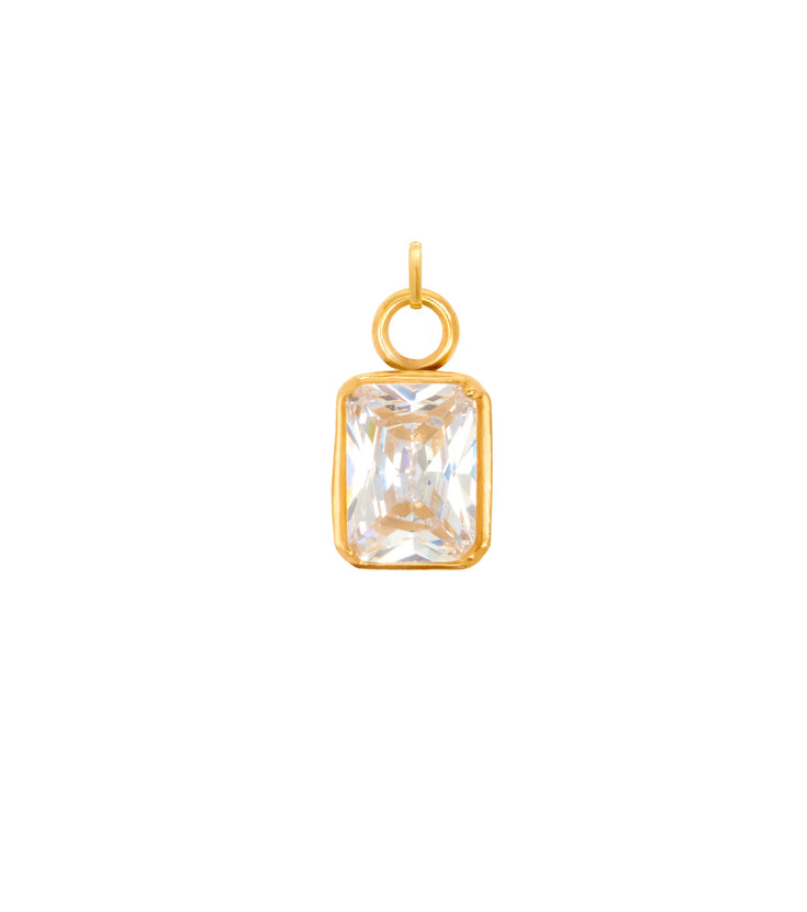Crystal Charm (Gold)