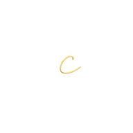Made Mine Script Letter Bracelet (Gold) - Clientbase