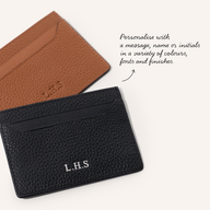 Men's Leather Card Holder (Tan)