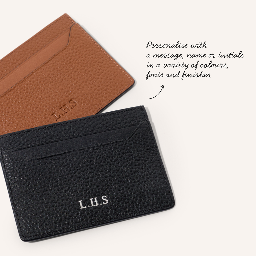 Men's Leather Card Holder (Tan)