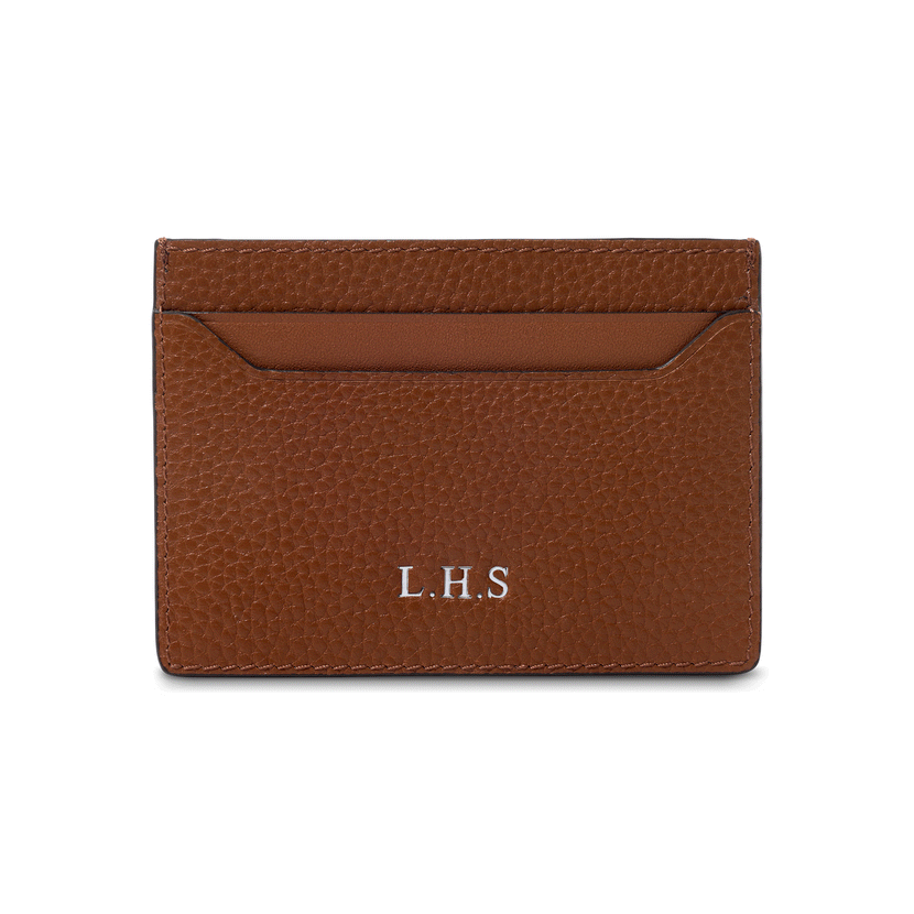 Men's Leather Card Holder (Tan)