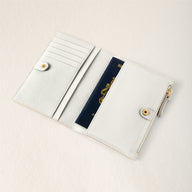 Leather Passport Holder (Ivory)