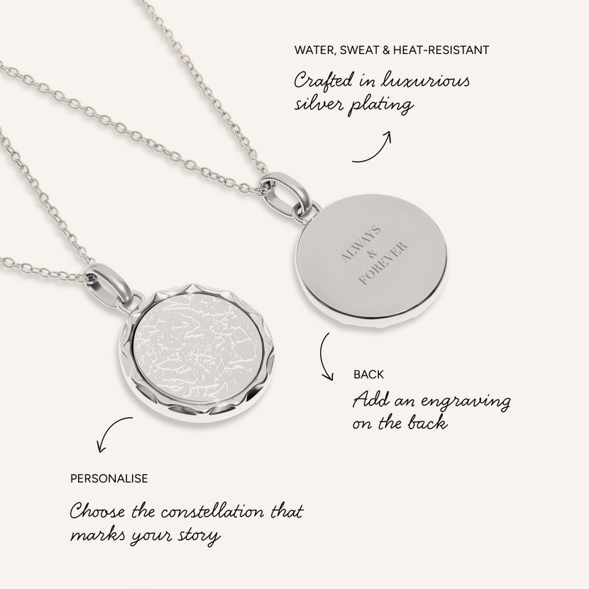 Coin Constellation Necklace (Silver)