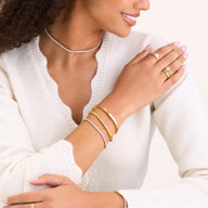 Crystal Heart Gold Styling Stack