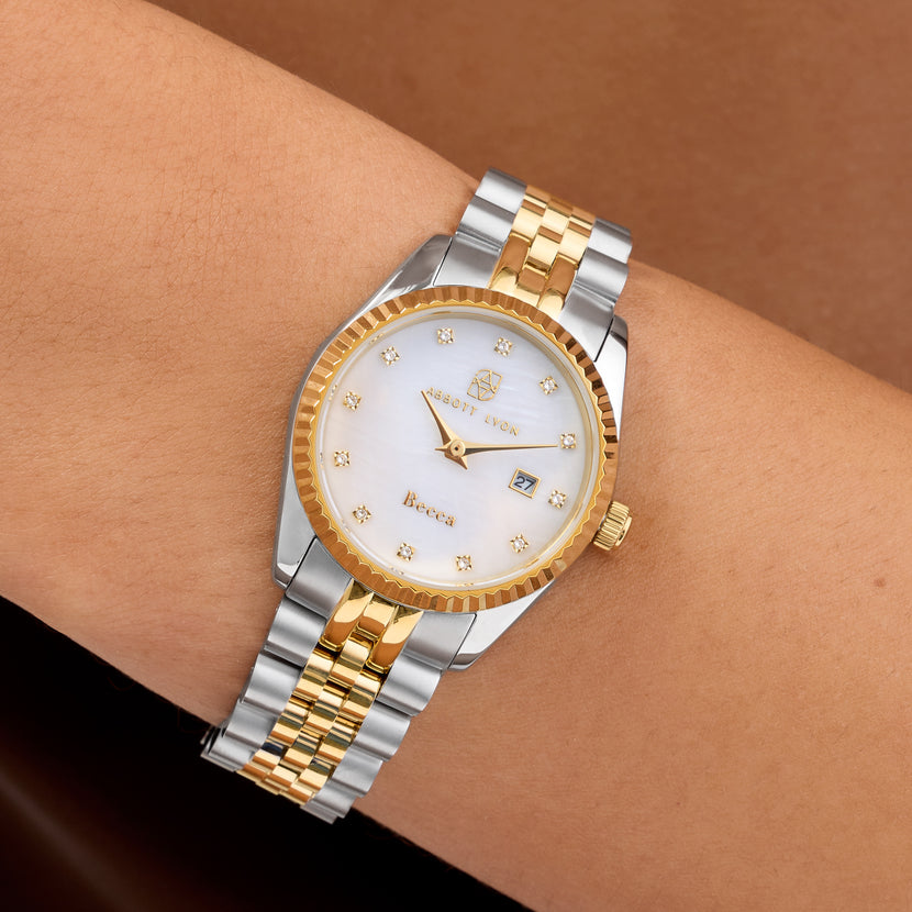 30mm Custom Belgravia Watch (Two Tone)