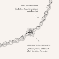 Written In The Stars Chain Bracelet (Silver)