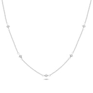 Written In The Stars Chain Necklace (Silver)