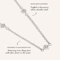 Written In The Stars Chain Necklace (Silver)