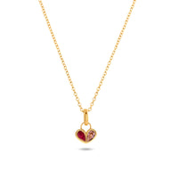 Harmony Heart Necklace (Gold)