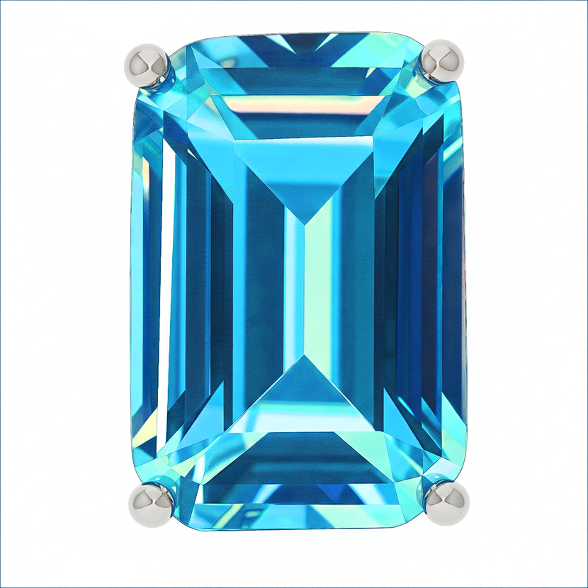 Emerald Cut Birthstone
