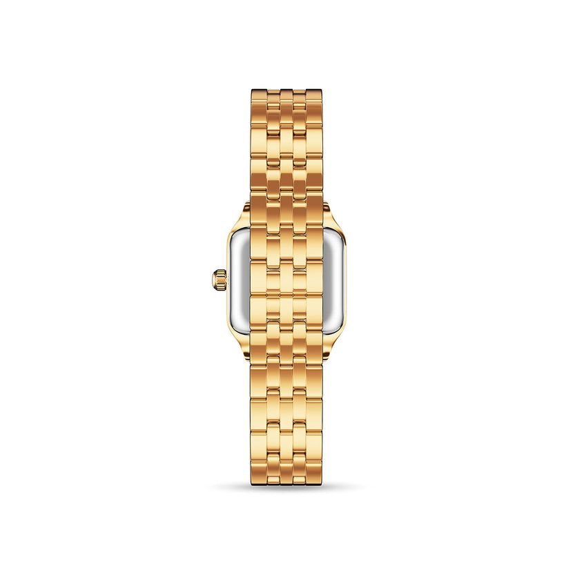 Essence 19mm Burgundy Watch (Gold)