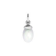 Made Mine Fine Charm - Organic Pearl (Silver)