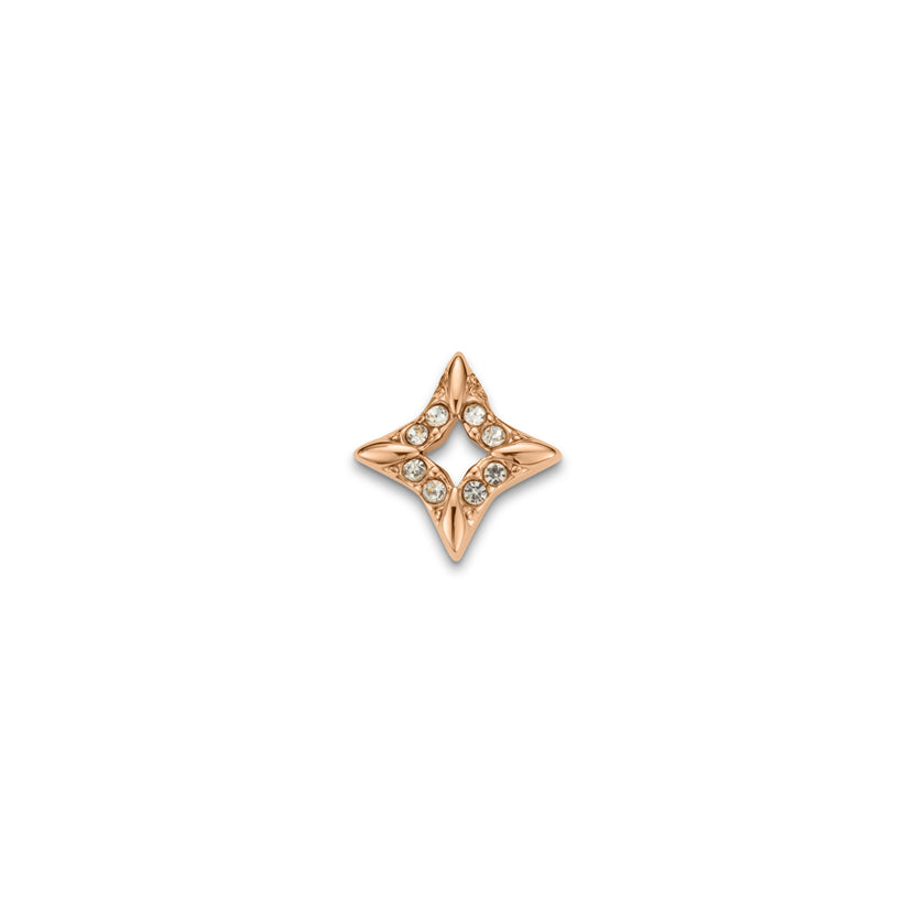 Made Mine Charms - Crystal Charms (Rose Gold)