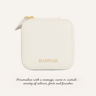 Leather Keepsake Box (Ivory)
