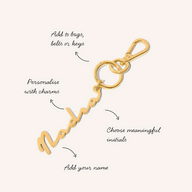 Personalised Name Accessories Charm (Gold)