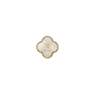 Pearl Clover Charms (Gold) - Plain Clover