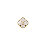 Pearl Clover Charms (Gold) - Plain Clover