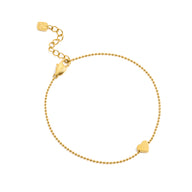 Heart Bracelet (Gold) - Worth £49