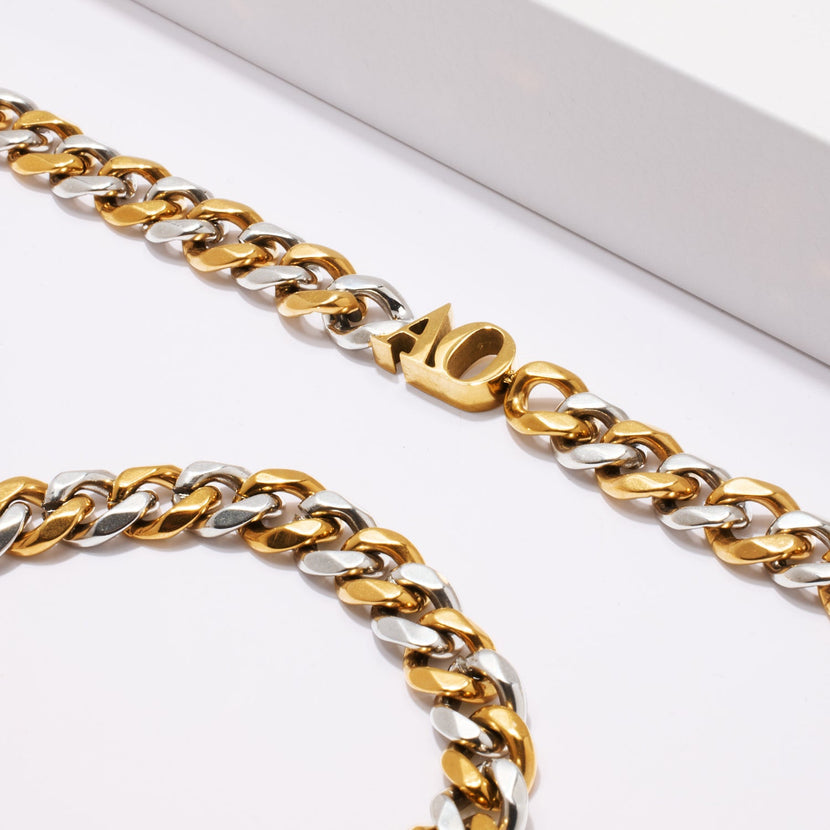 Initial Choker (Gold/Silver)