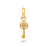Key to Happiness Pendant (Gold)