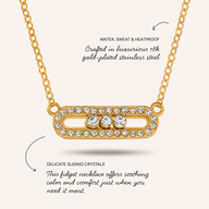 Pavé Kinetic Necklace (Gold)