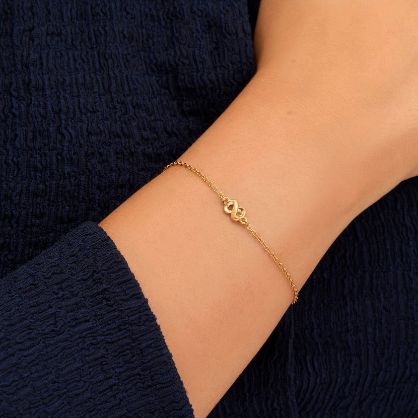 Made Mine Infinity Bracelet (Gold)